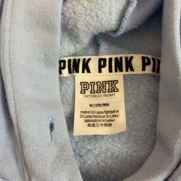 PINK cropped hoodie - Picture 3 of 3